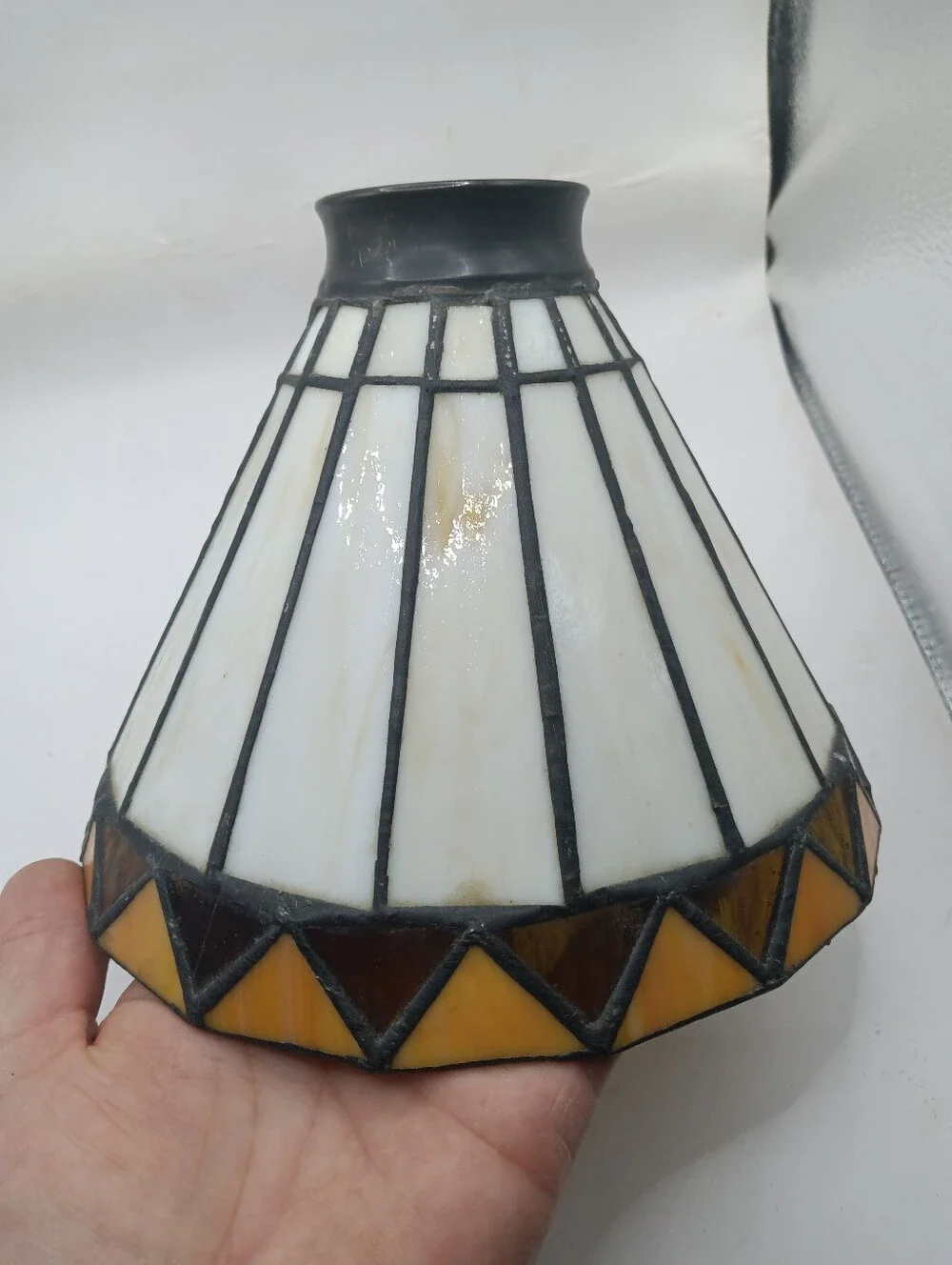 Tiffany Style Leaded Stained Glass Lamp Shade